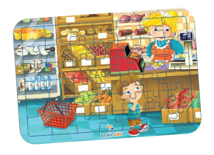 Market Yapboz / 60-72 Ay